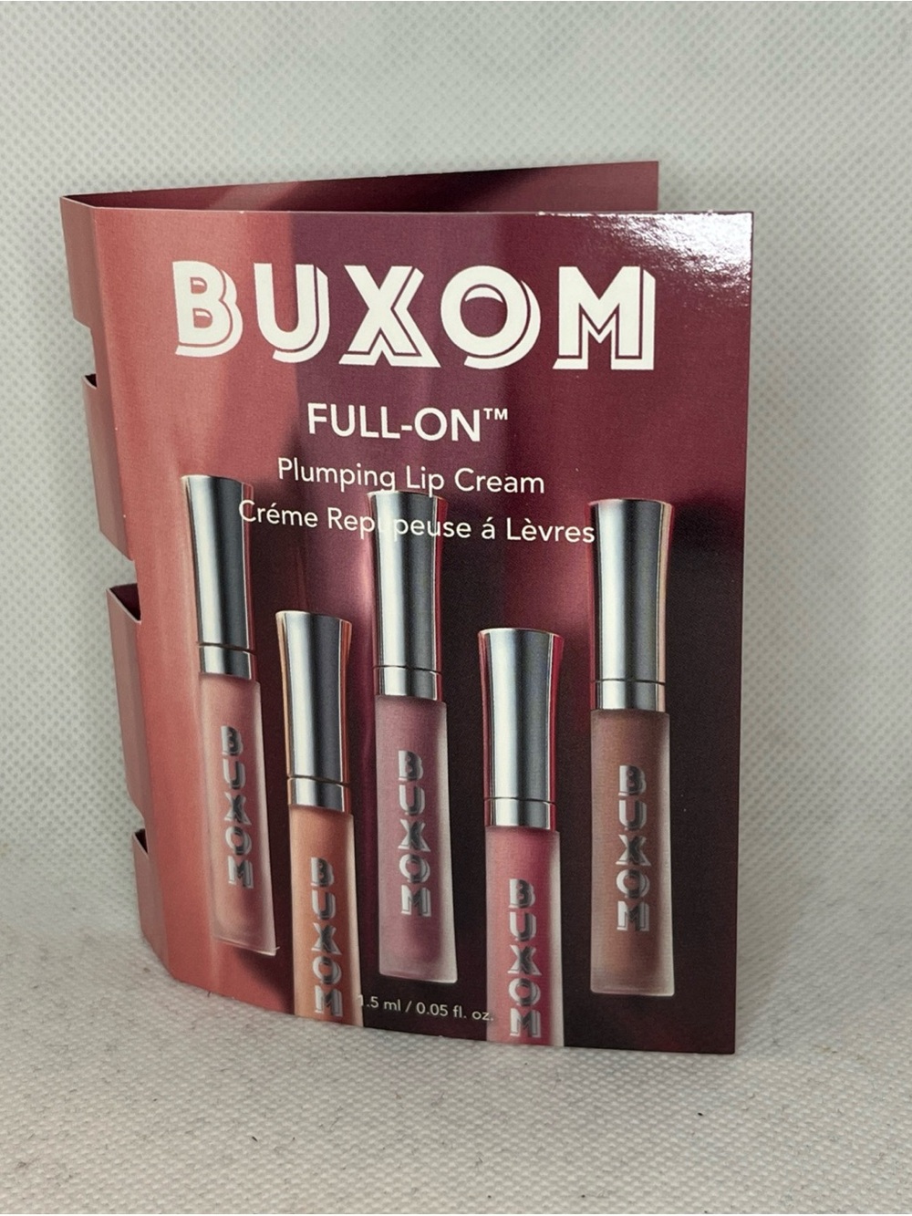 Buxom Full On Plumping Lip Cream White Russian Sample Size